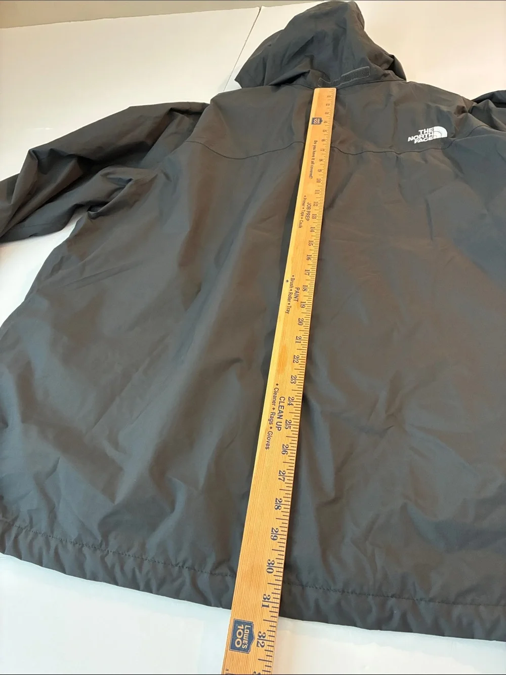 The North Face Black Men's Waterproof Hooded Rain Jacket